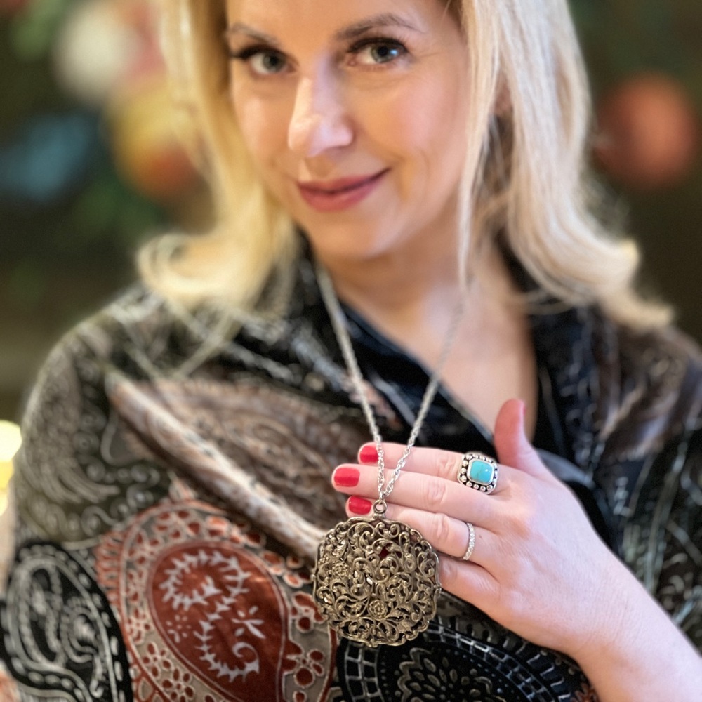 Filigree necklace